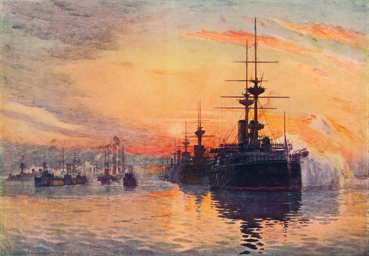 Dronning Victorias sidste rejse, 1. februar 1901, 1906 af Unbekannt