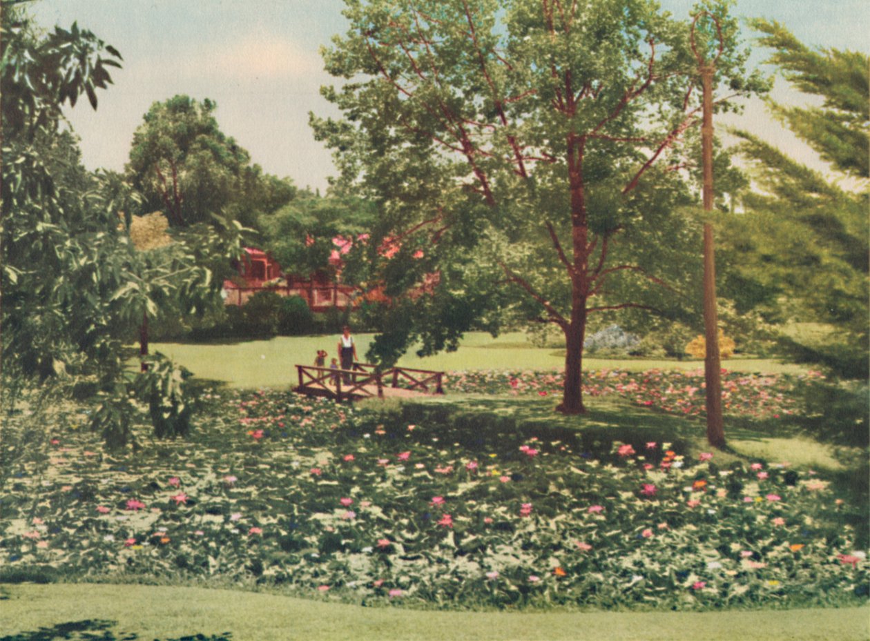 Queens Gardens, c1947. af Unbekannt