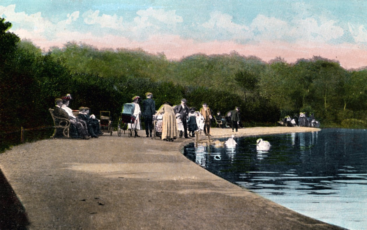 Queens Park, Brighton, East Sussex, begyndelsen af det 20. århundrede af Unbekannt