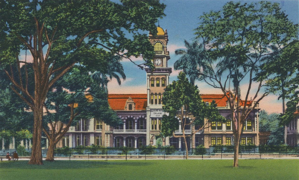 Queens Royal College, Trinidad, B.W.I., c1940