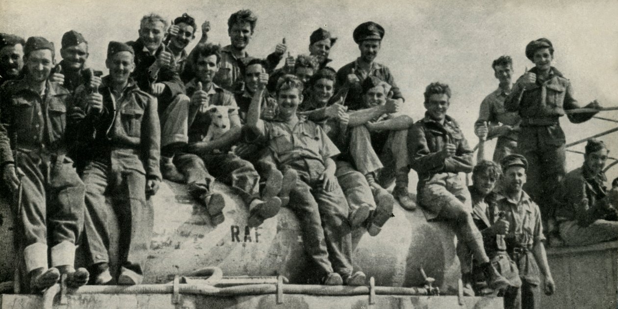 R.A.F. Ground Crews: Tripolitania, c1942-1943, 1945. af Unbekannt