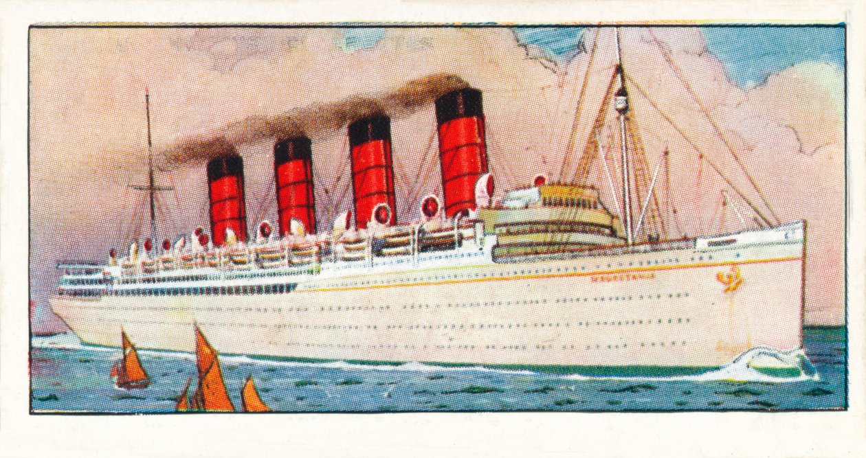 R.M.S. Mauretanien, 1937 af Unbekannt