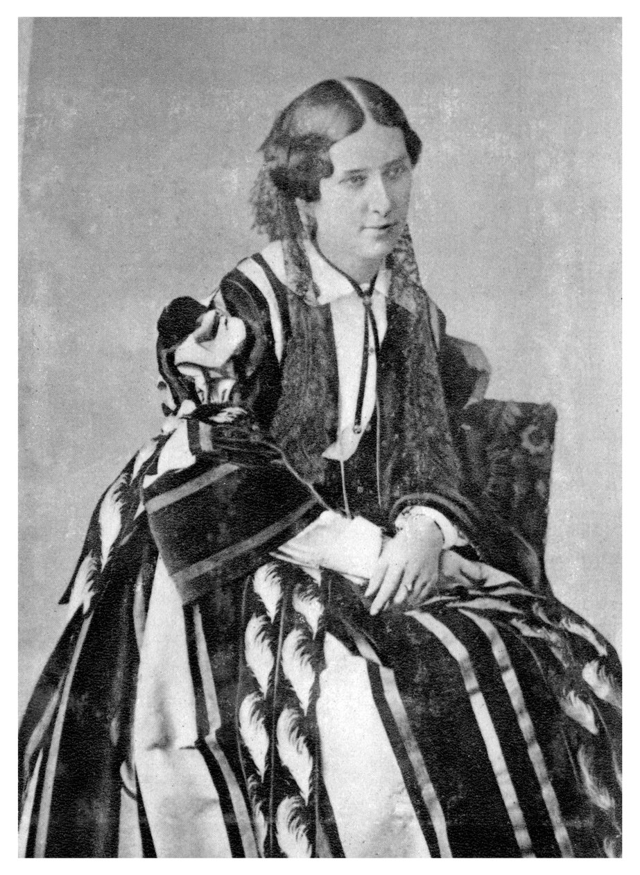 Rachel, fransk skuespillerinde, c1845-1858 af Unbekannt