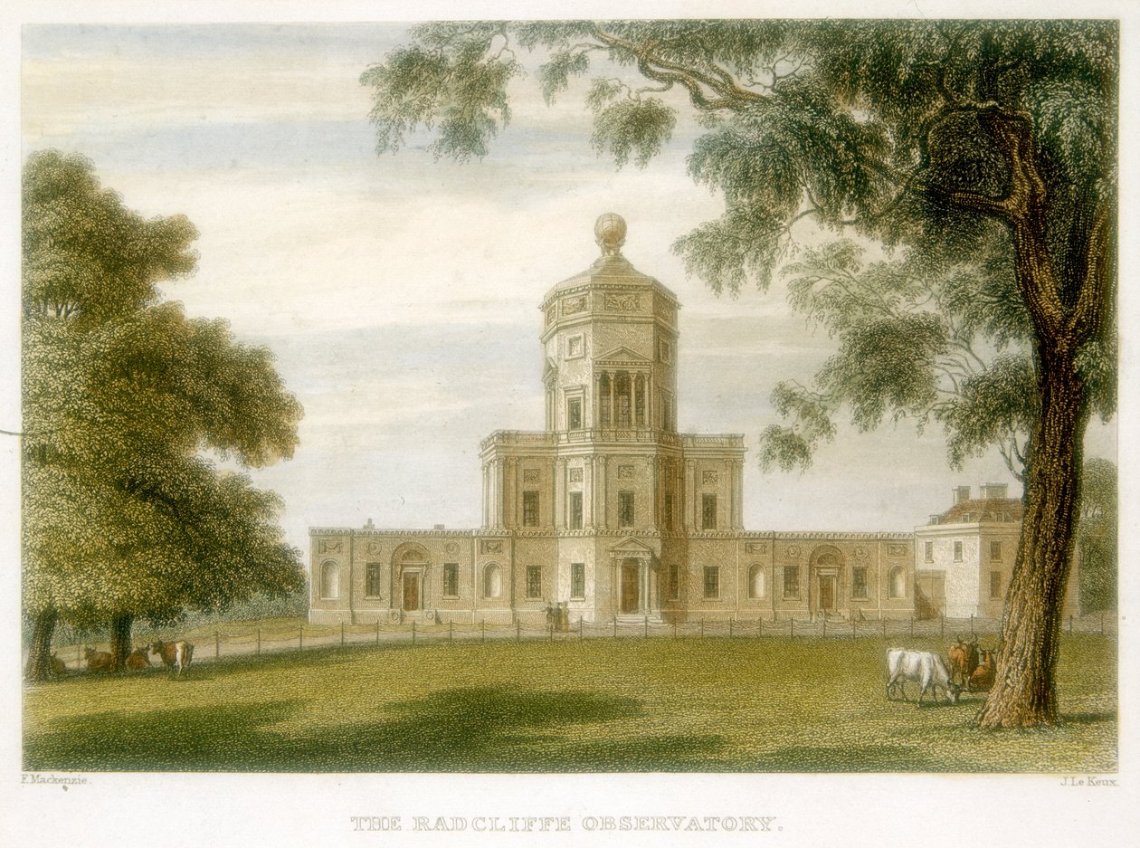 Radcliffe Observatory, Oxford, England, 1834 af Unbekannt