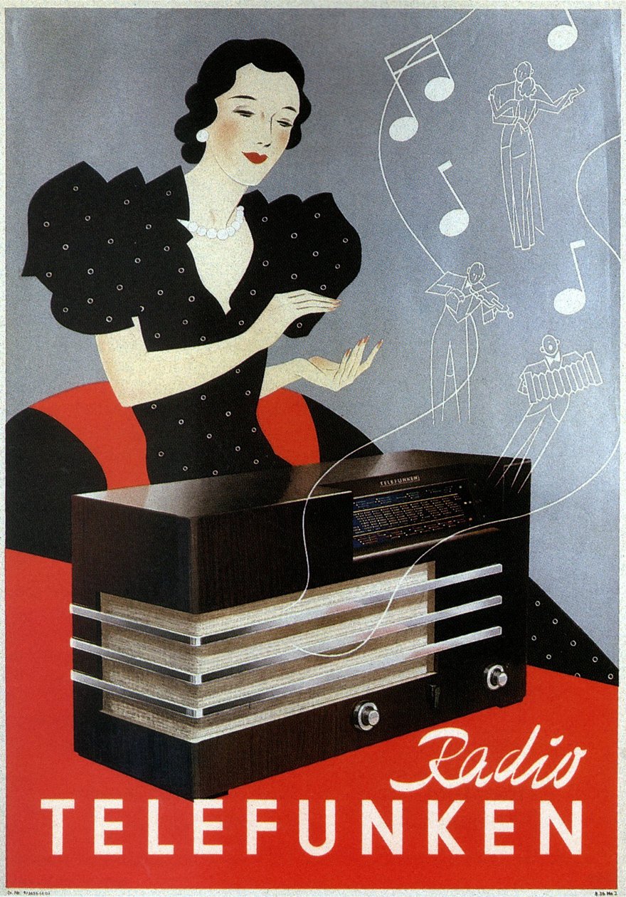 Radio Telefunken, 1935 af Unbekannt