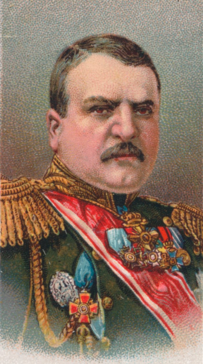 Radko Dimitriev 1859-1918, bulgarsk general, 1917 af Unbekannt