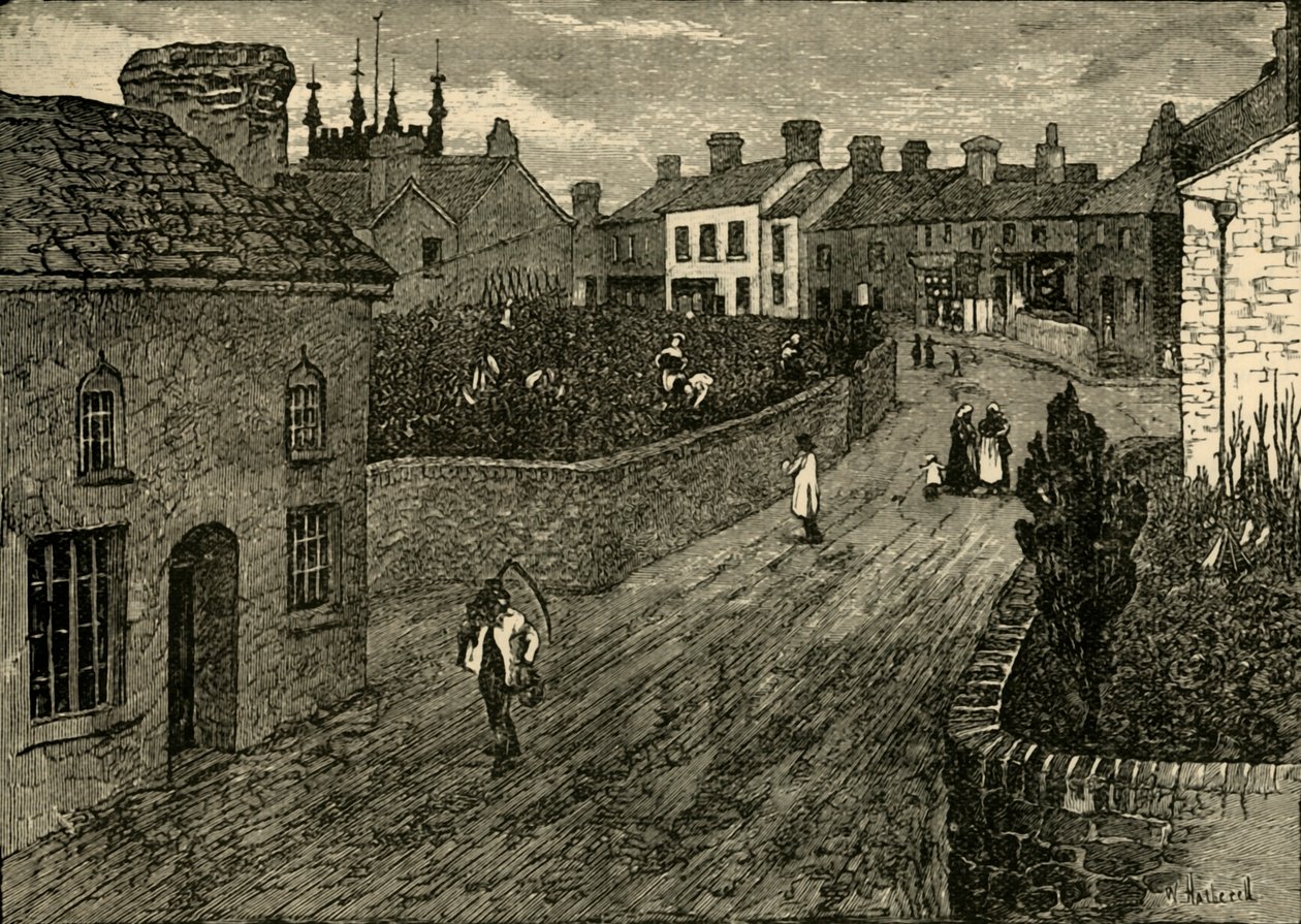 Raglan Village, 1898. af Unbekannt