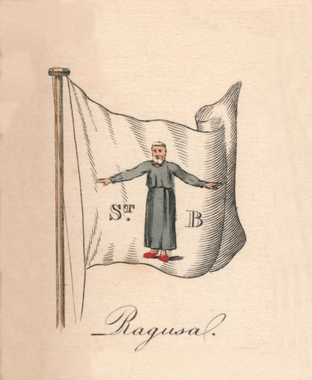 Ragusa, 1838 af Unbekannt