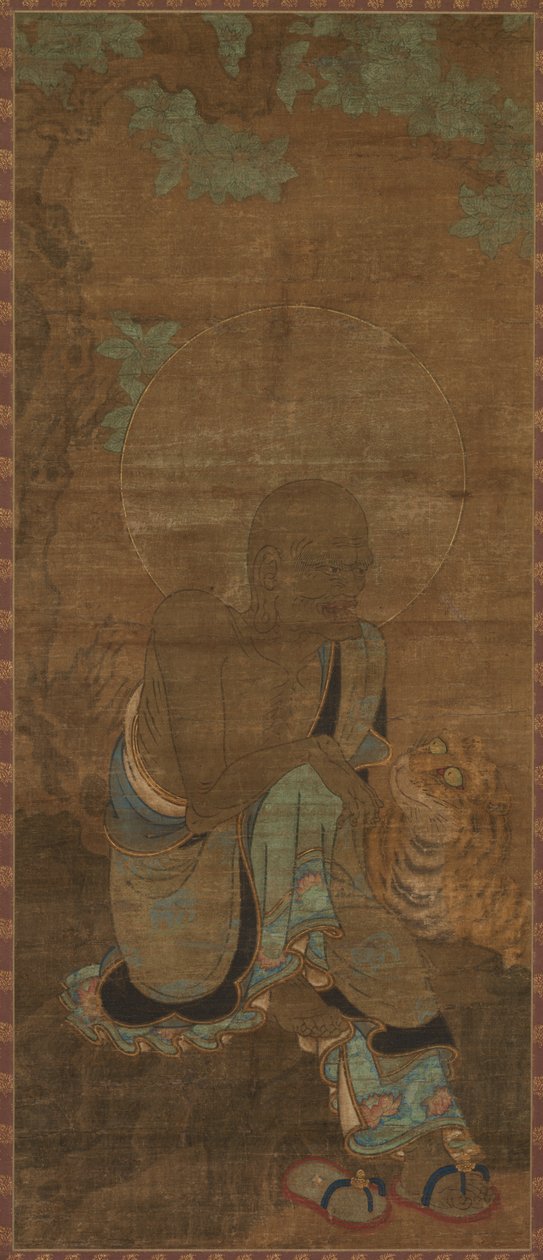 Rakkan Arhat, 1300s. af Unbekannt