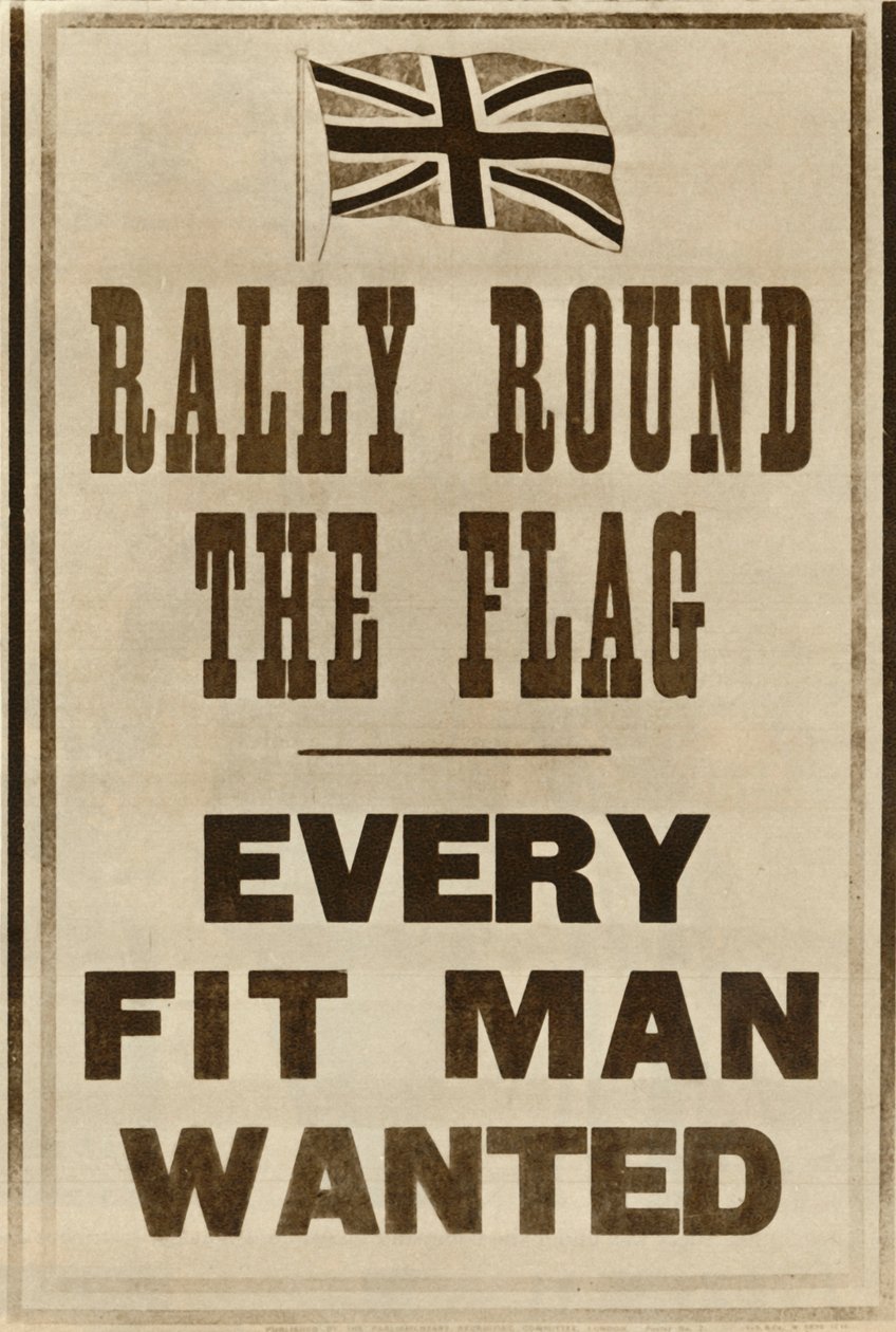 Rally Round the Flag: Every Fit Man Wanted, 1914, 1935. af Unbekannt