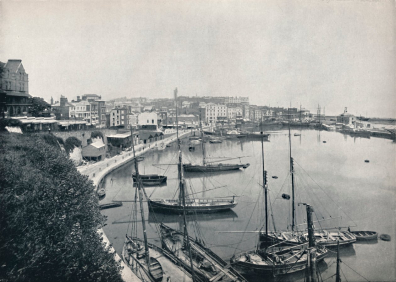 Ramsgate - Havnen, 1895 af Unbekannt