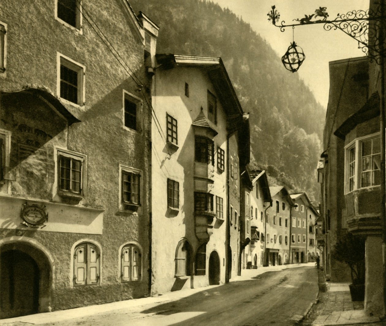 Rattenberg, Tyrol, Østrig, c1935. af Unbekannt