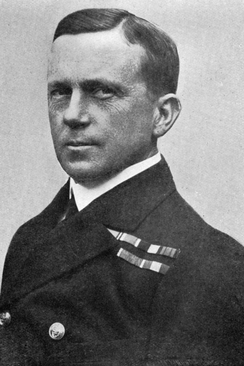 Kontreadmiral Horace Hood, britisk sømand, c1916 af Unbekannt