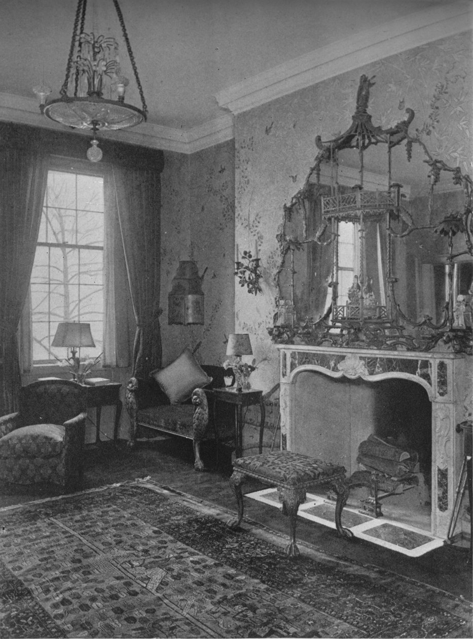 Receptionslokale, Miss Anne Morgans hus, New York City, 1924 af Unbekannt