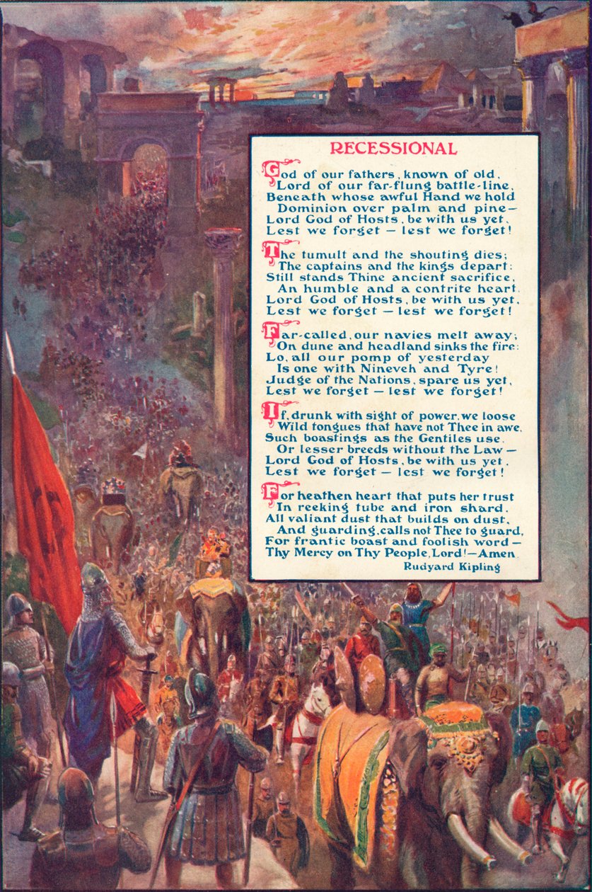 Recessional, 1907 af Unbekannt