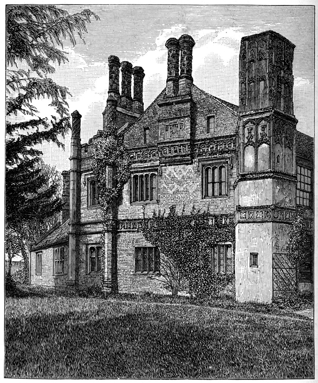 Rectory House, Great Snoring, Norfolk, slutningen af det 15. århundrede, 1893 af Unbekannt