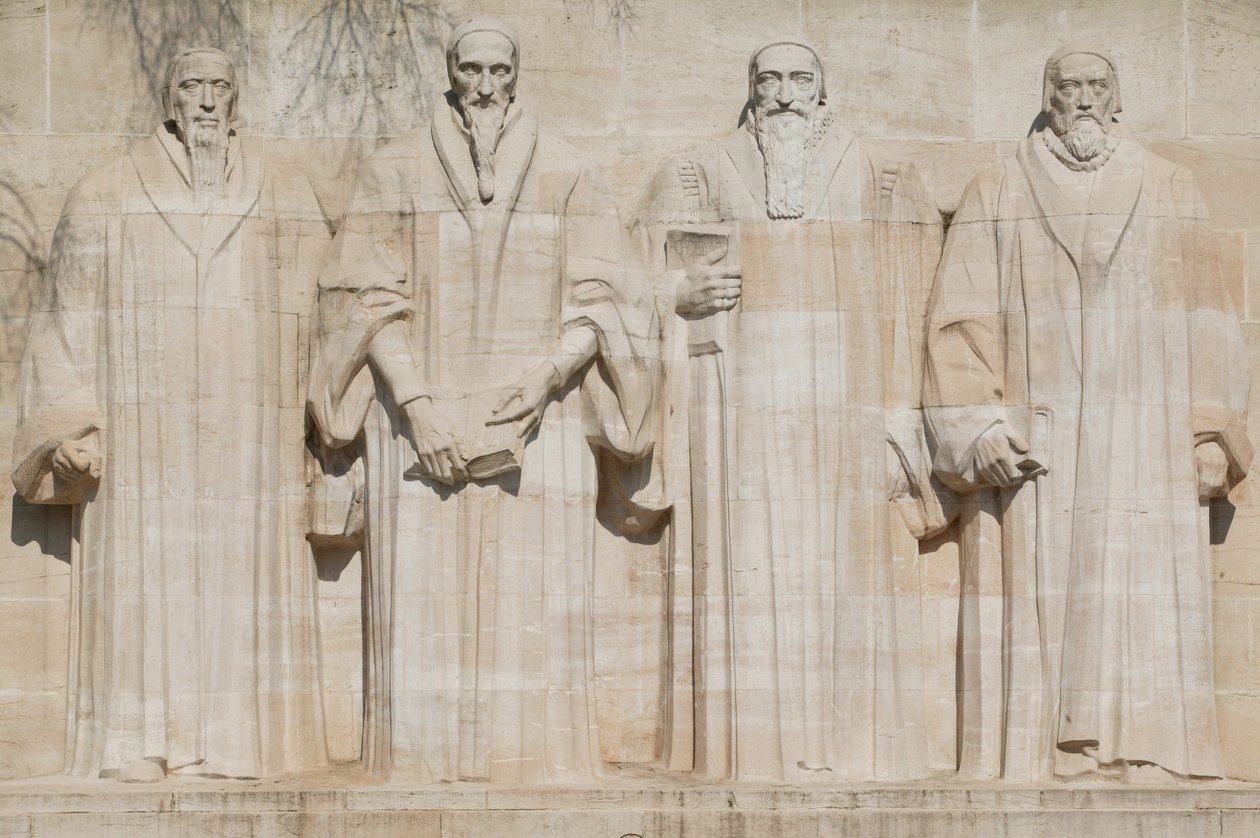 Reformationsmonumentet i Genève, Geneve, Schweiz af Unbekannt