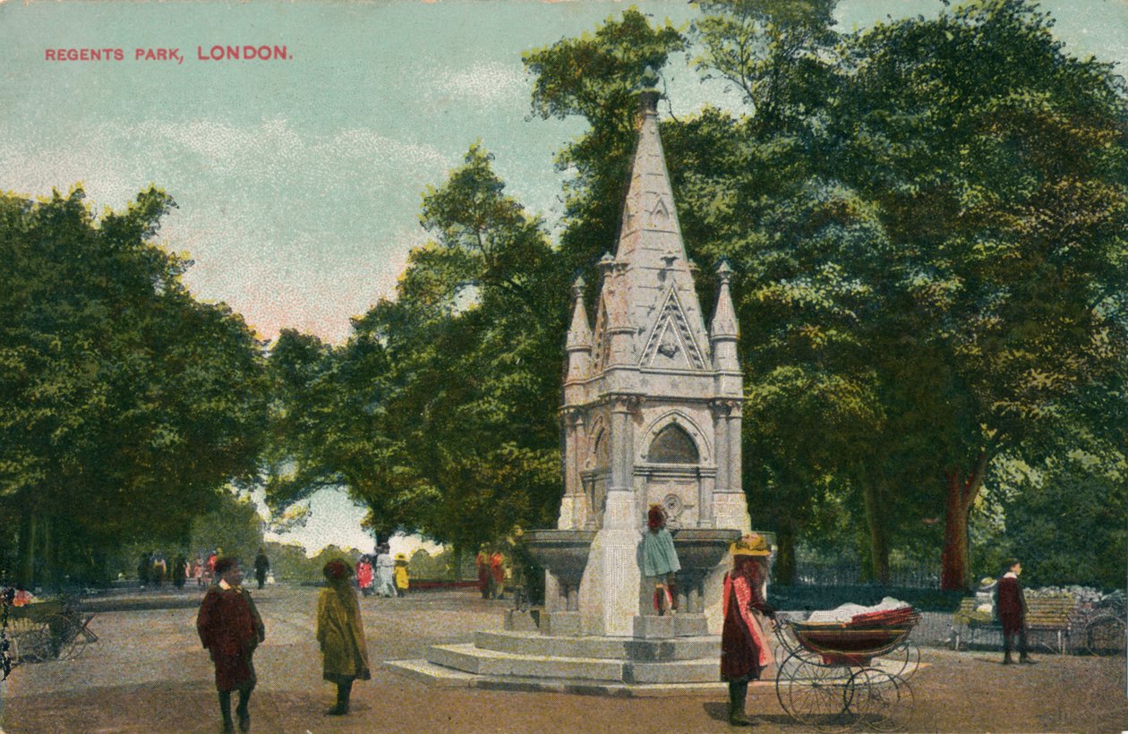 Regents Park, London, c1910. af Unbekannt
