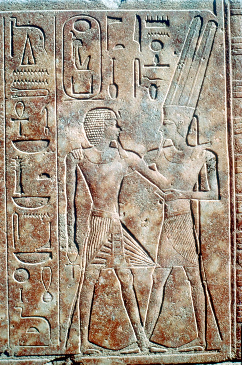 Relief af dronning Hatshepsut i mandlig kjole, Amuns tempel, Karnak, Egypten, c1500 f.Kr. af Unbekannt