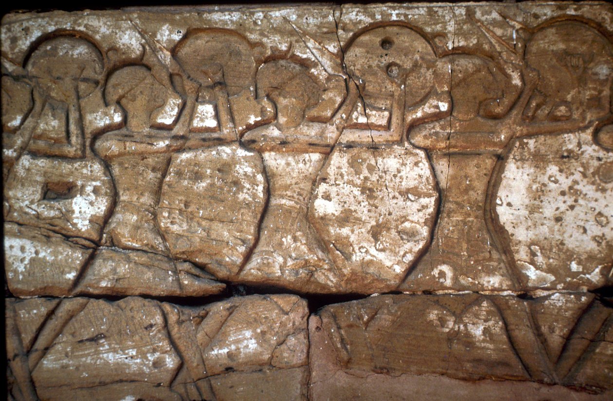 Relief af soldater, Ramses III
