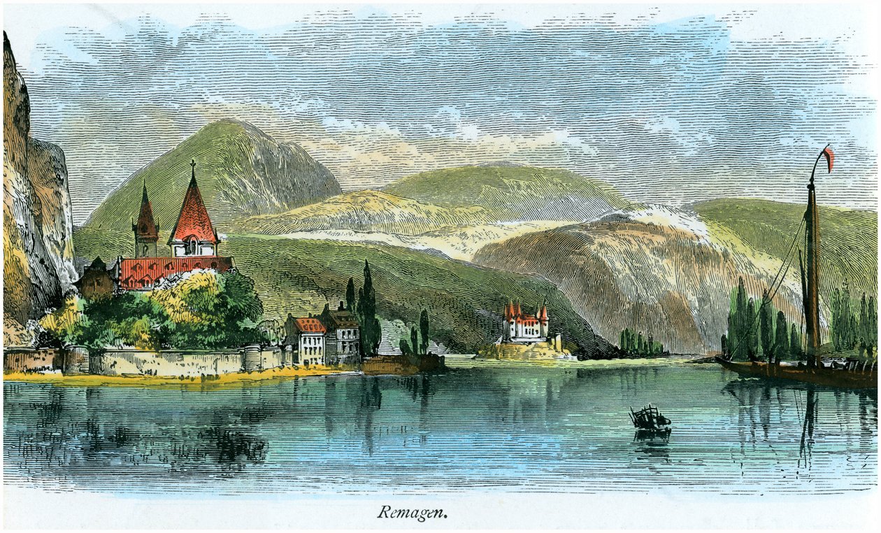 Remagen, Tyskland, c1875 af Unbekannt