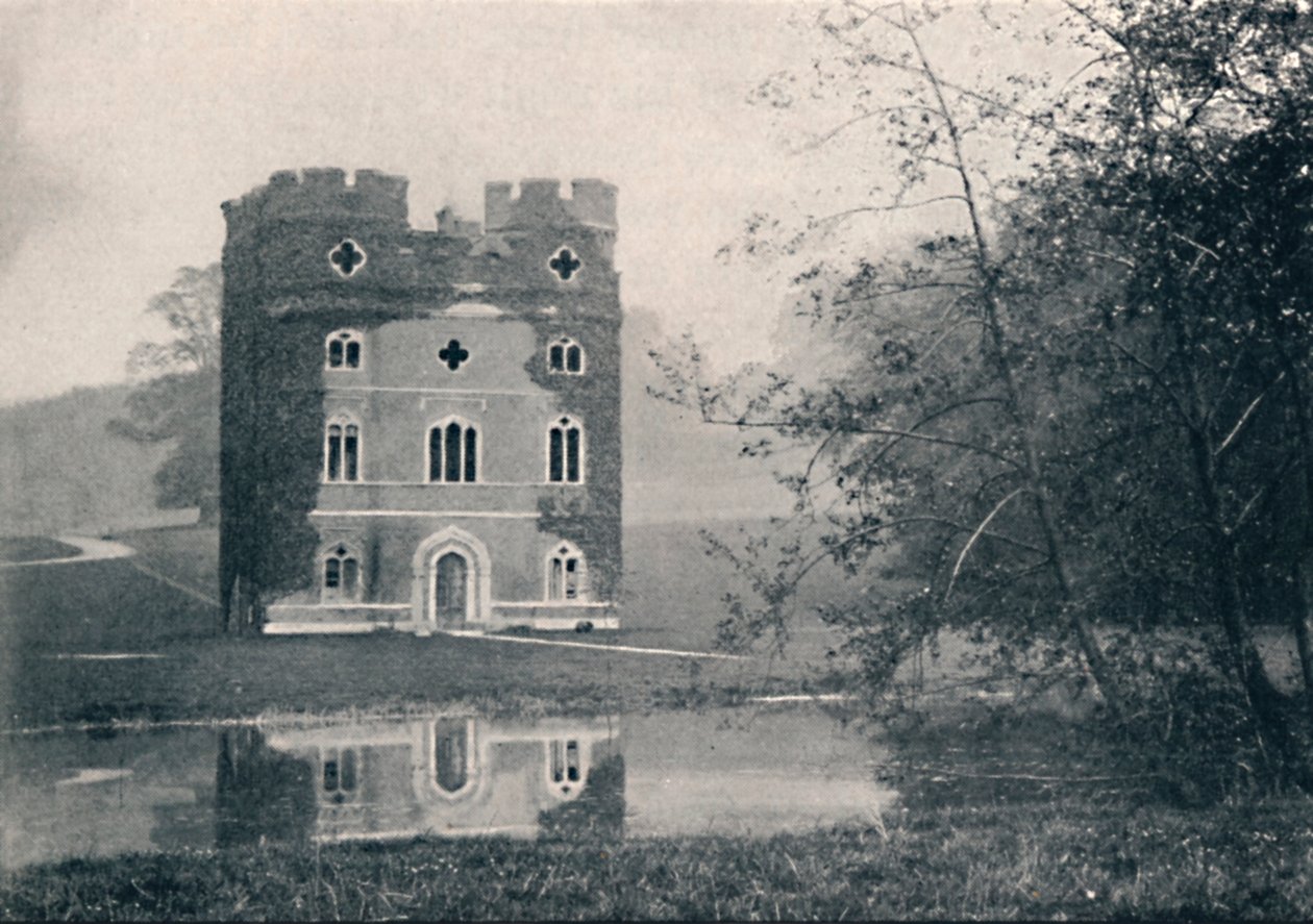 Rester af Wolseys Palace, Esher, 1903 af Unbekannt