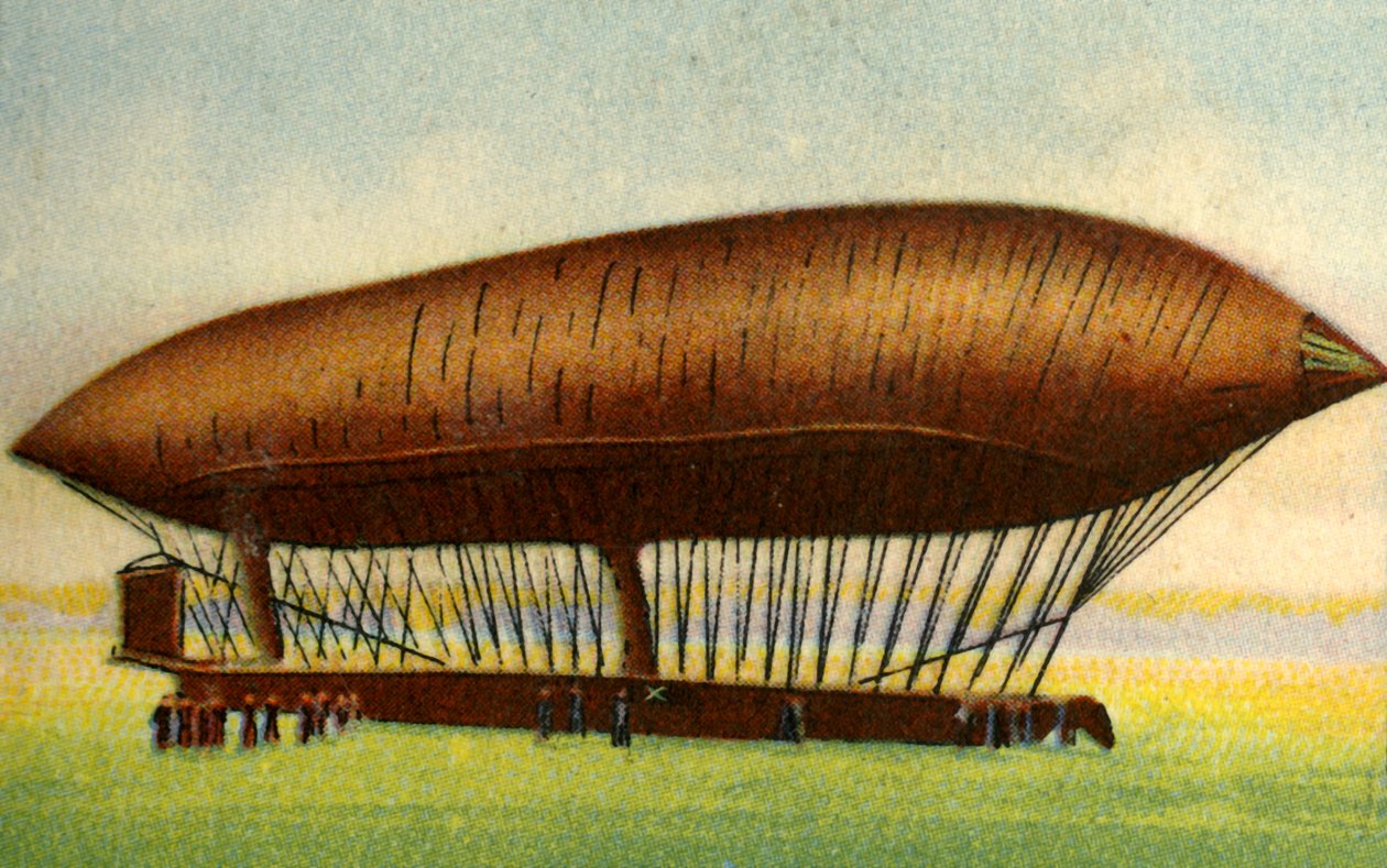 Renard og Krebs luftskib, 1884, 1932. af Unbekannt