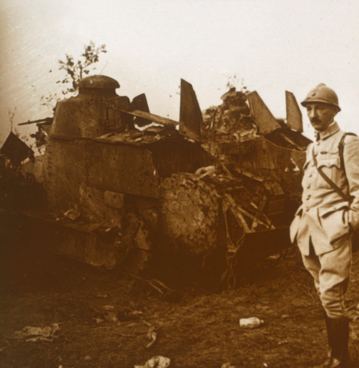 Renault tank, c1914-c1918 af Unbekannt