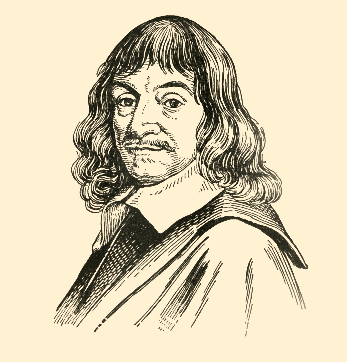 Rene Descartes, 1933. af Unbekannt