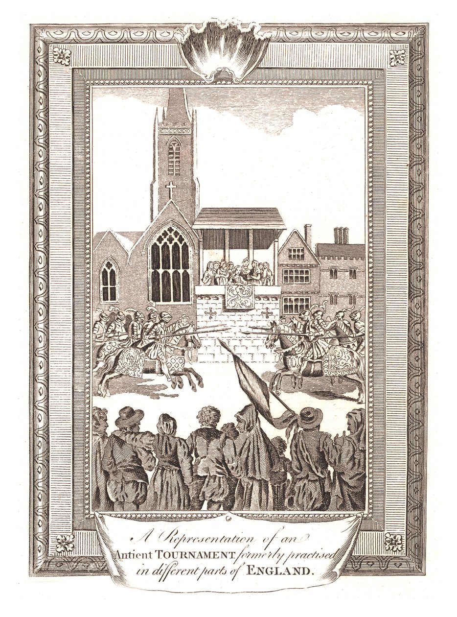 Repræsentationer af en gammel turnering praktiseret i forskellige dele af England, 1794 af Unbekannt