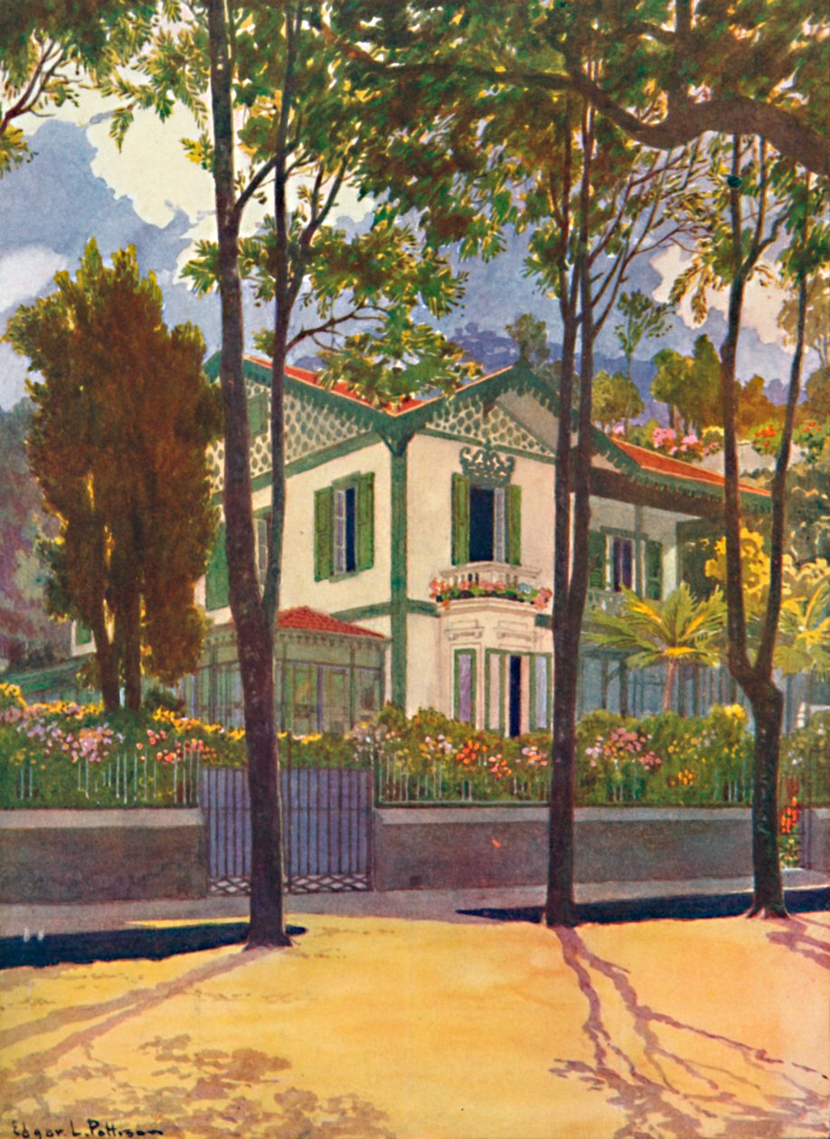 Hr. Frank H. Walters bopæl, Petropolis, 1914 af Unbekannt