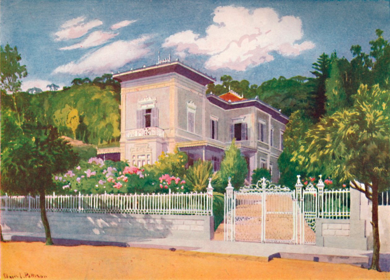 Joseph Walkers bopæl, Petropolis, 1914 af Unbekannt