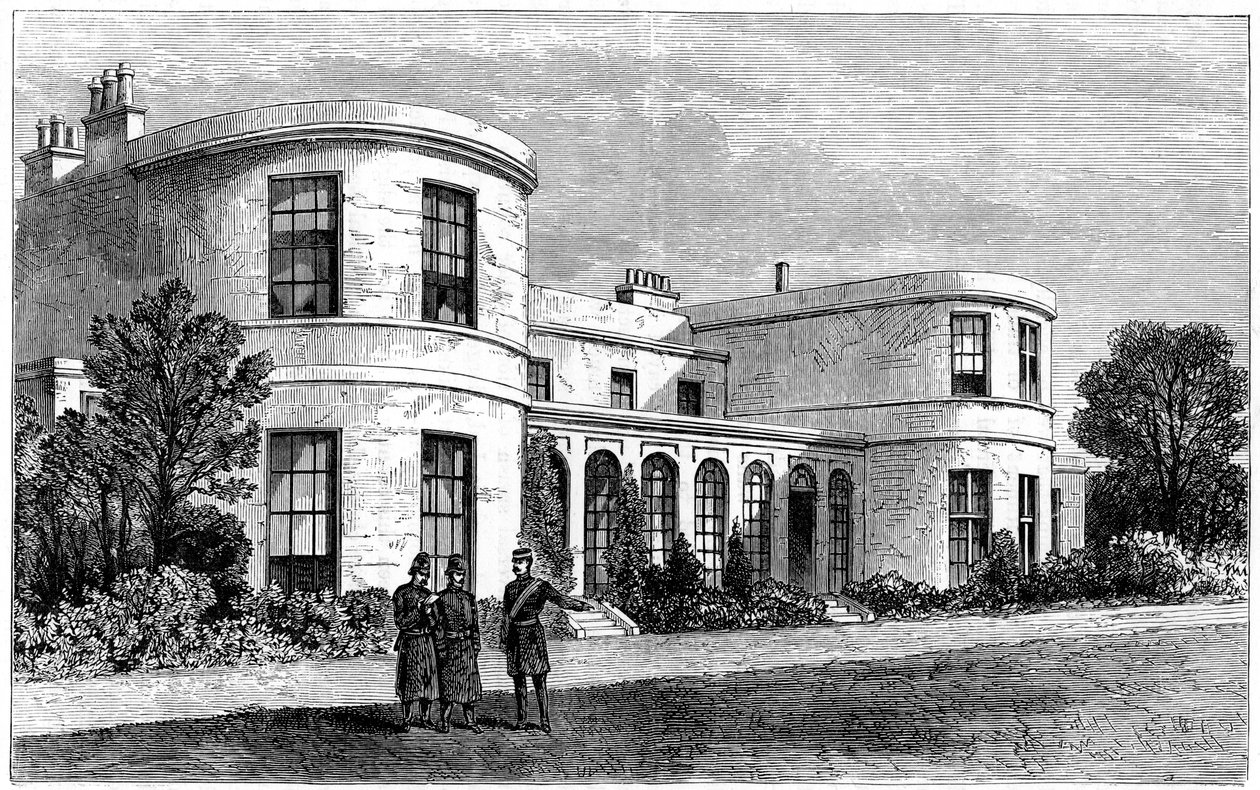 Bolig for Chief Secretary for Irland, Phoenix Park, Dublin af Unbekannt