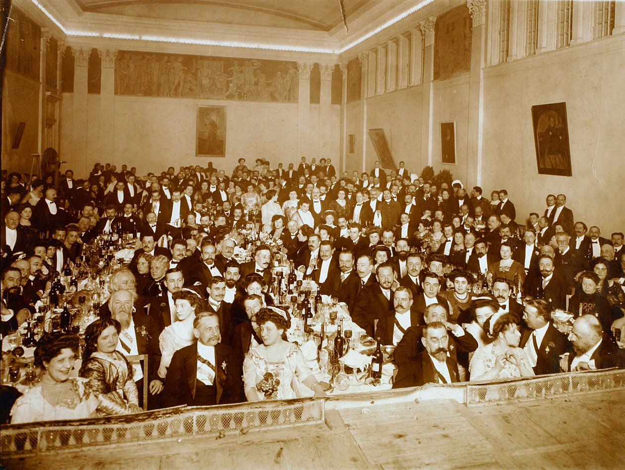 Restaurant, House of Association of Literature and Arts, Rusland, 1910
