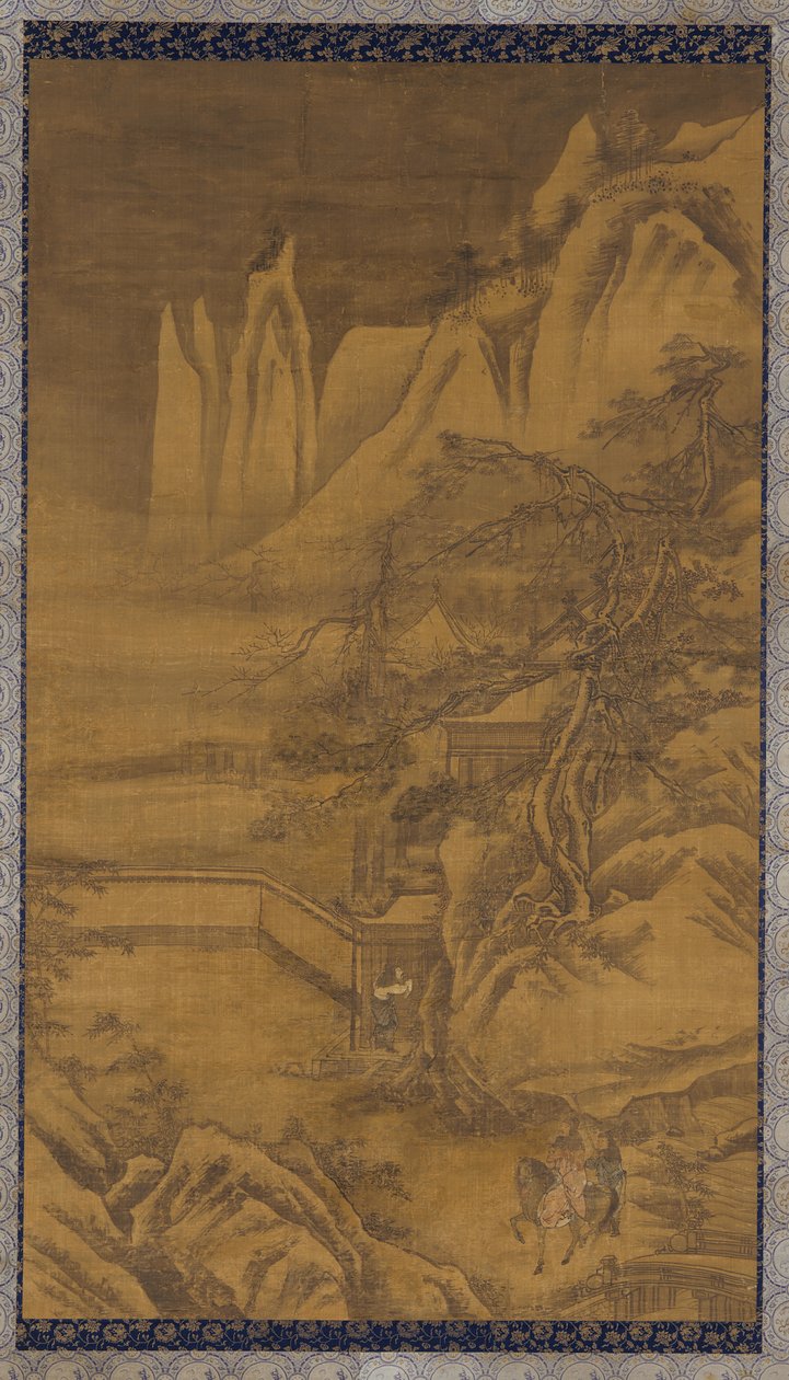 Returning Home in the Snow, Ming-dynastiet, 1500-tallet. af Unbekannt