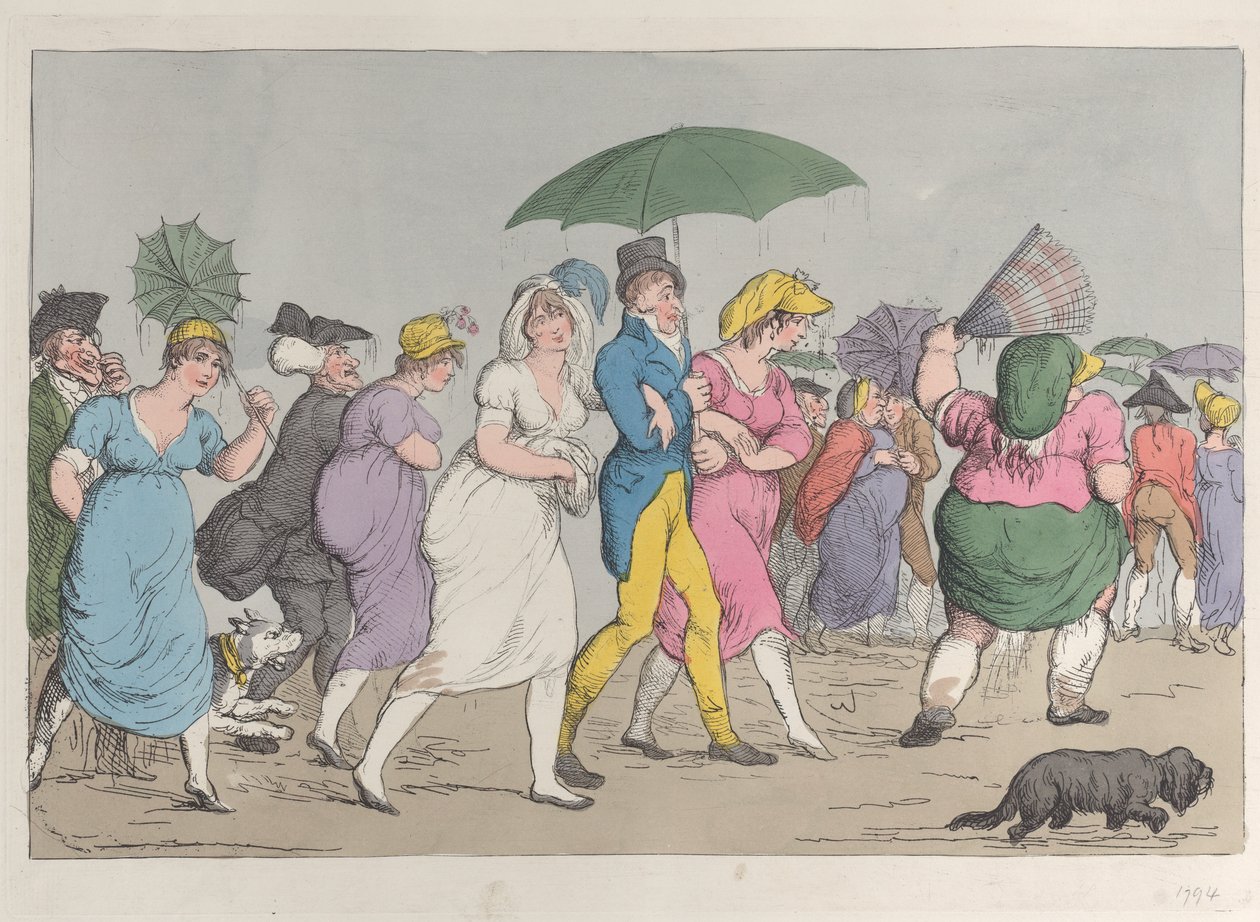 Vender tilbage fra anmeldelse Loyal Ducking, juni 1800, juni 1800. af Unbekannt