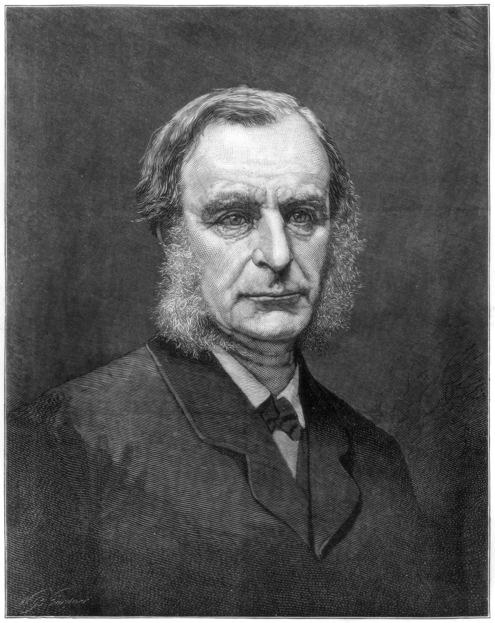 Pastor Charles Kingsley, engelsk gejstlig og forfatter, 1875 af Unbekannt