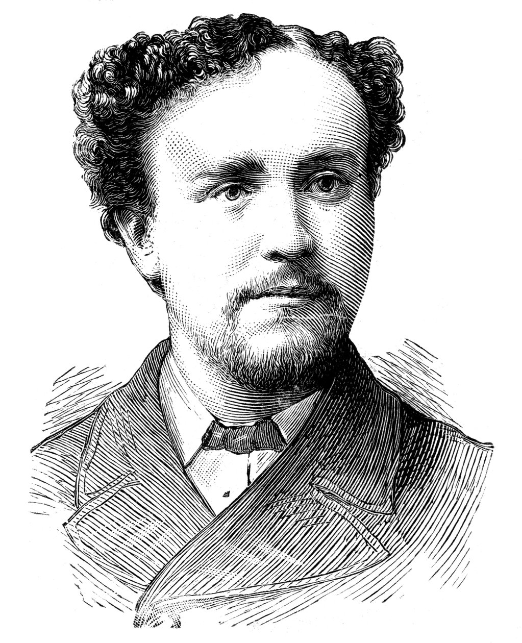 Pastor John Houghton d1886, 1886 af Unbekannt