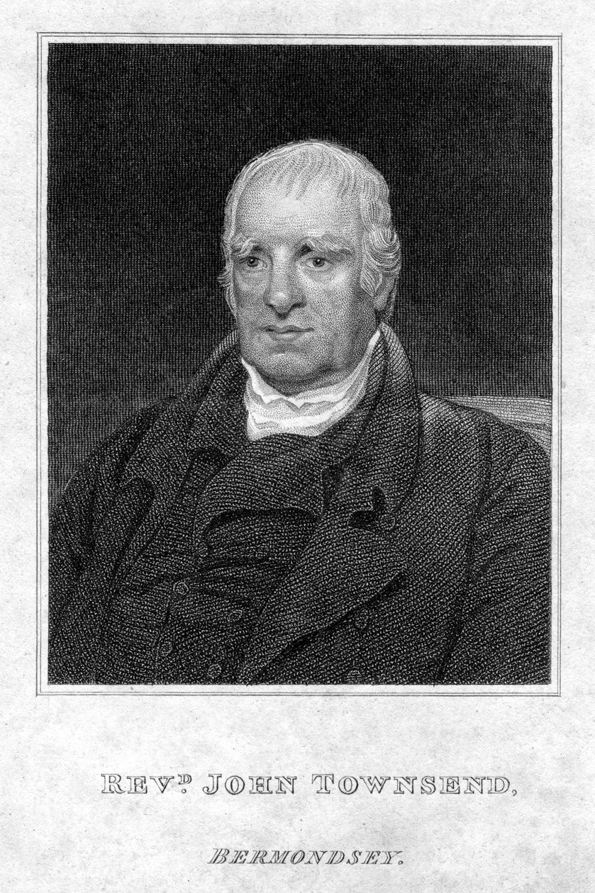 Pastor John Townsend, 1824 af Unbekannt