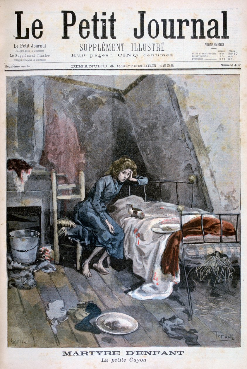 De blinde mænds oprør på et hospice, Frankrig, 1904 af Unbekannt
