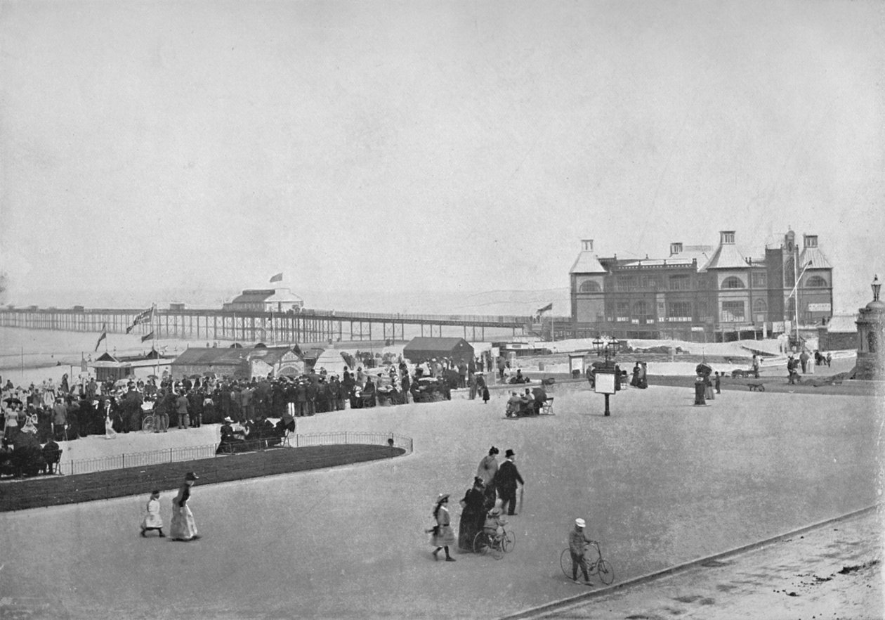 Rhyl - The Esplanade, 1895 af Unbekannt