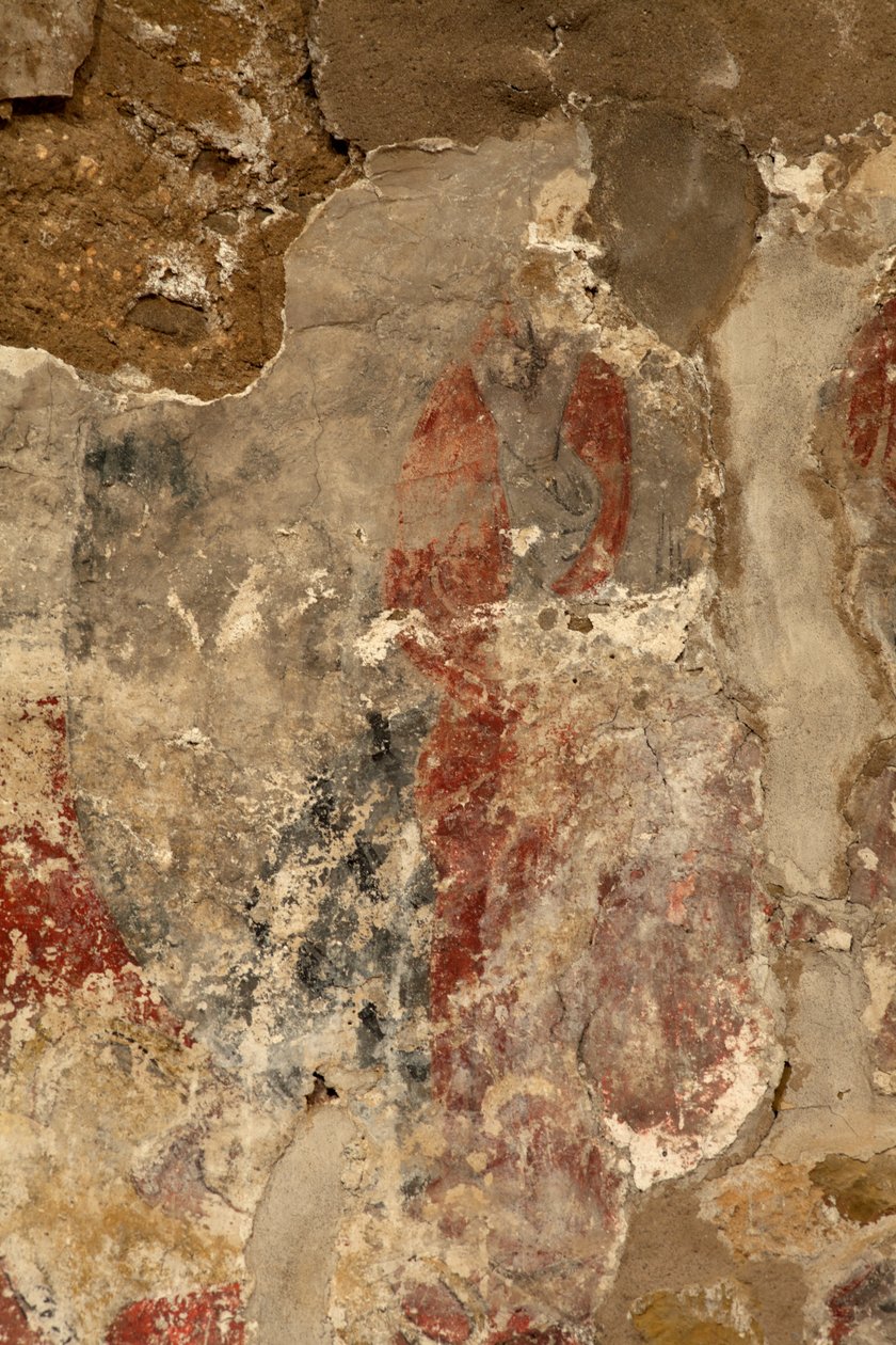 Ribelles. Kirken. Interiør. Apsiden. Vægmalerierne. Detalje. romansk. af Unbekannt