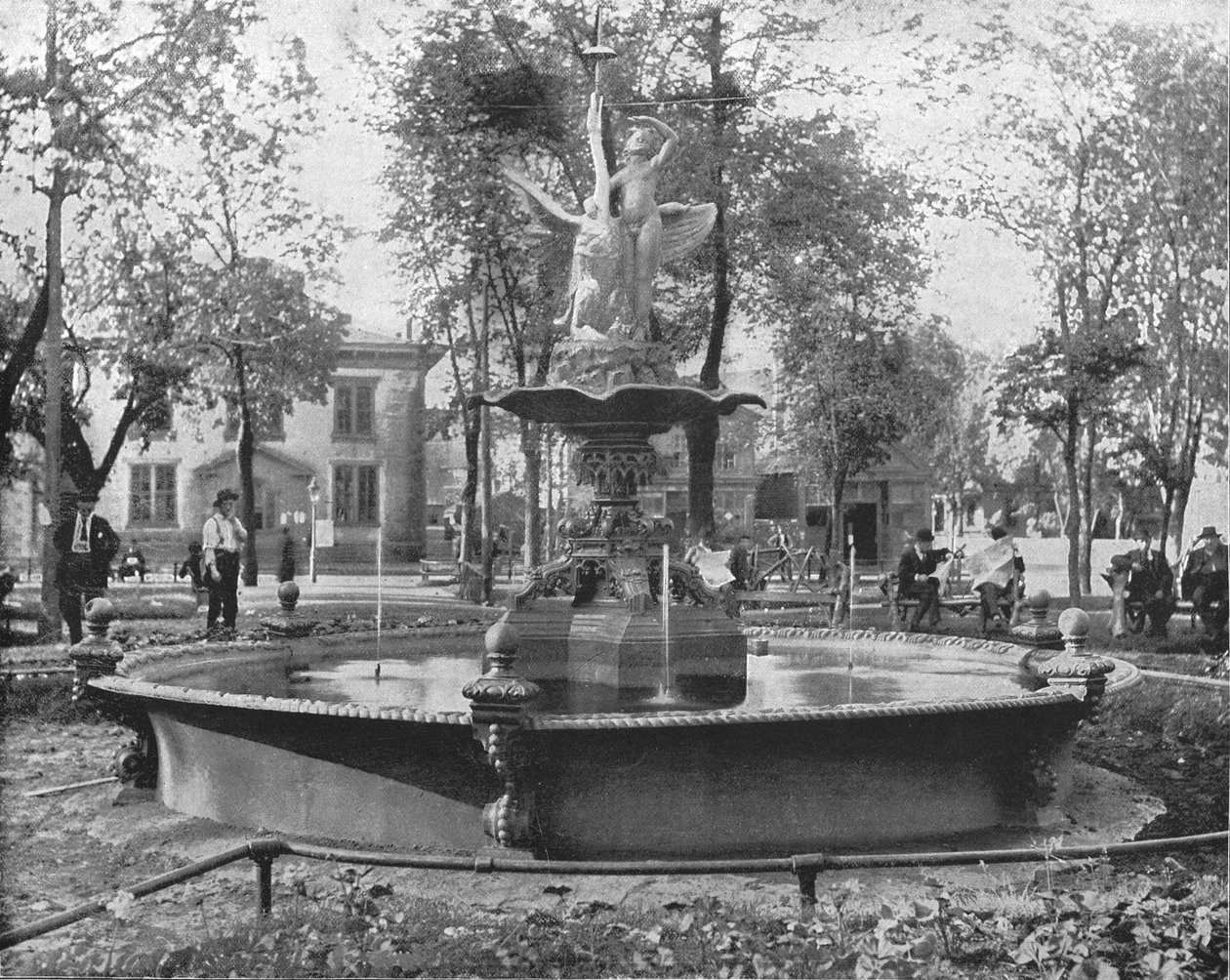 Rice Park, St. Paul, Minnesota, USA, c1900. af Unbekannt