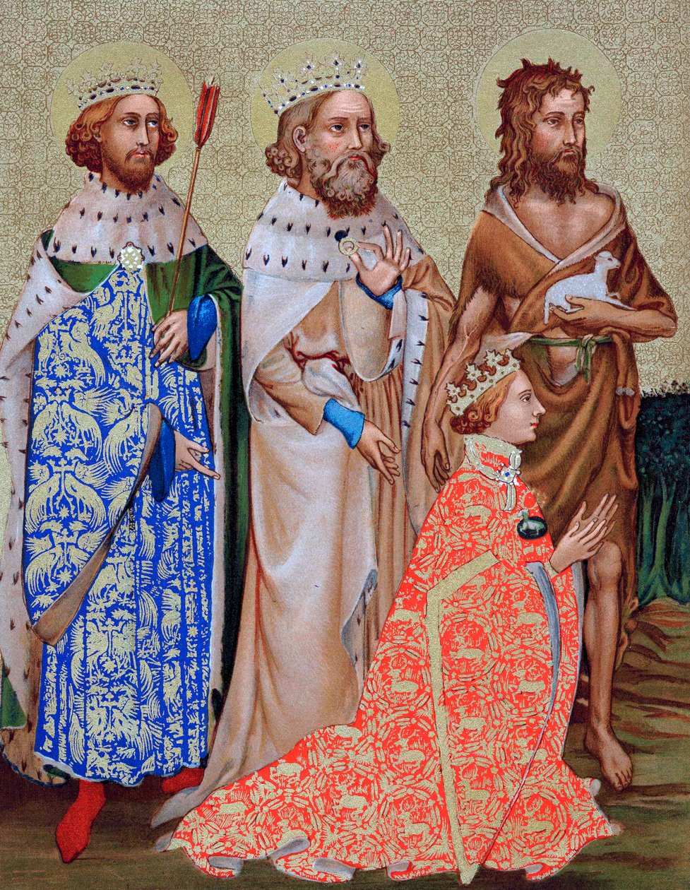 Richard II 1367-1400, konge af England 1377-1399 af Unbekannt