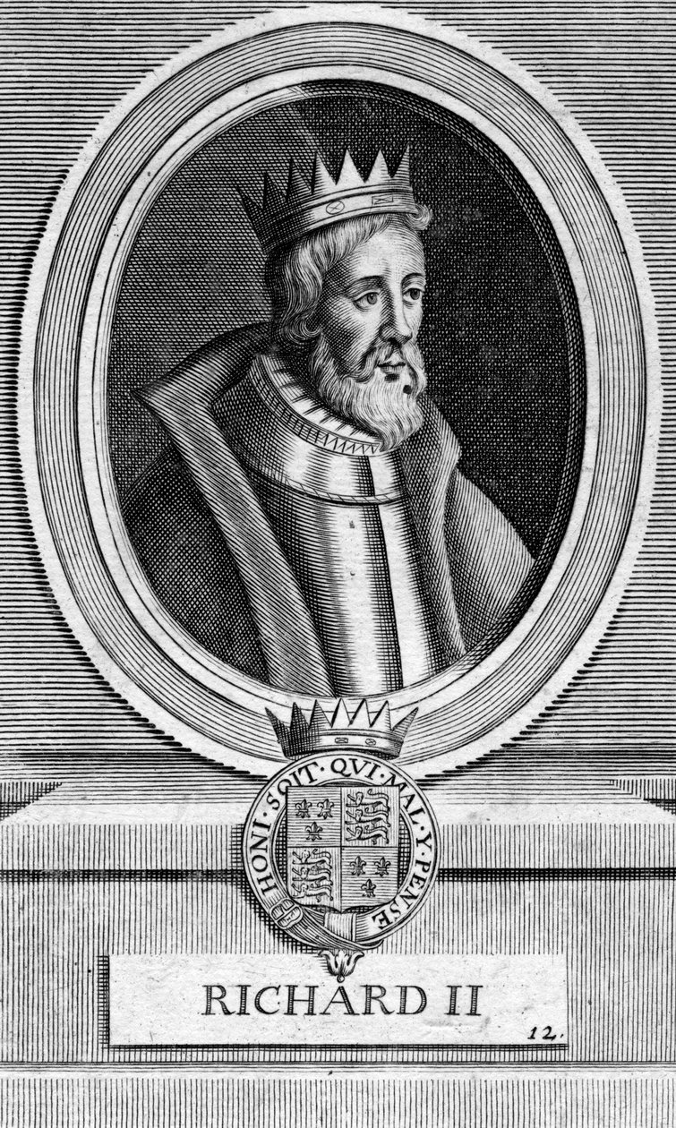 Richard II, konge af England af Unbekannt