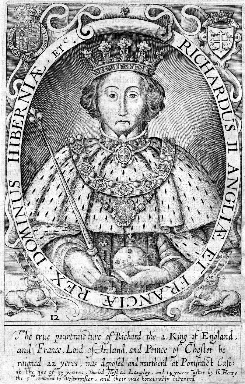 Richard II, konge af England af Unbekannt