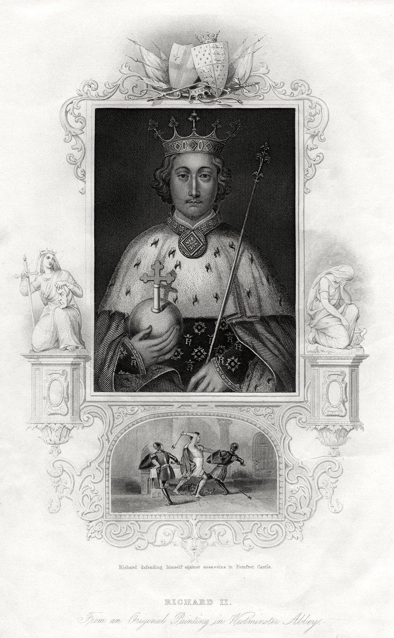 Richard II, konge af England, 1860 af Unbekannt
