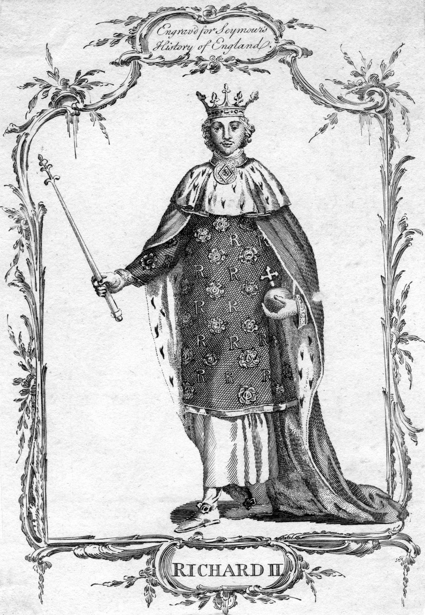 Richard II, konge af England, 1800-tallet af Unbekannt