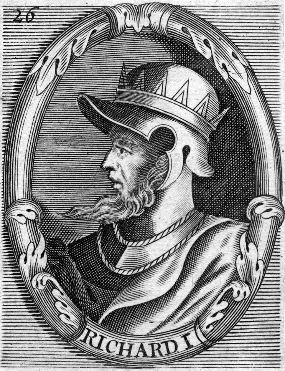 Richard I, konge af England af Unbekannt