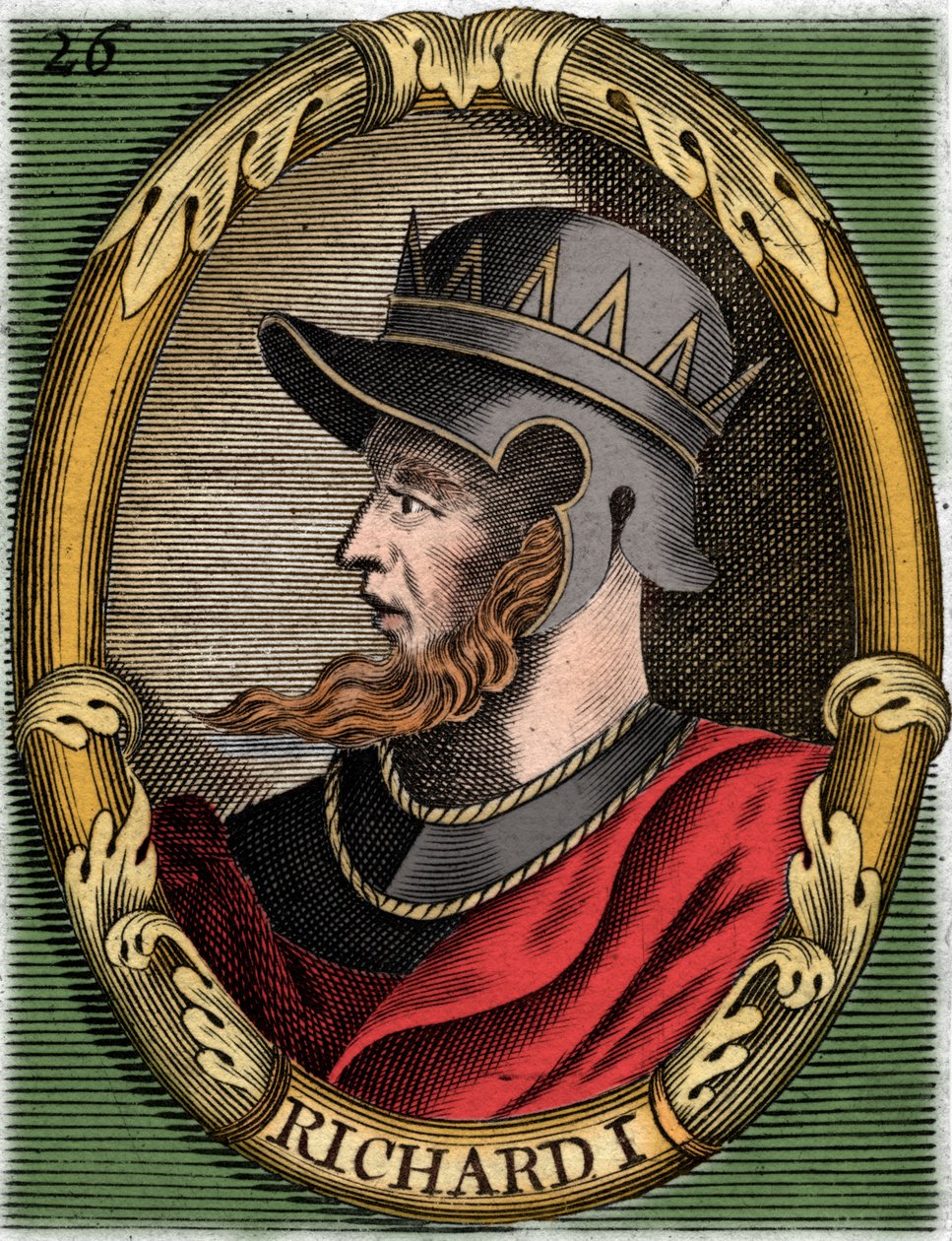 Richard I, konge af England af Unbekannt
